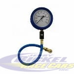 4" GLOW-IN-THE-DARK AIR PRESSURE GAUGE (1BAR)